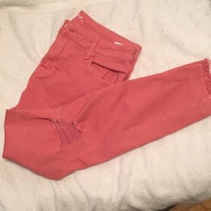 Old navy pink skinnies